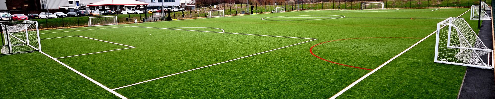 Football pitch in Blackpool